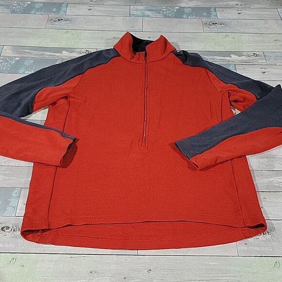 REI Red Mereno Wool Pull Over sz Large - Picture 1 of 5